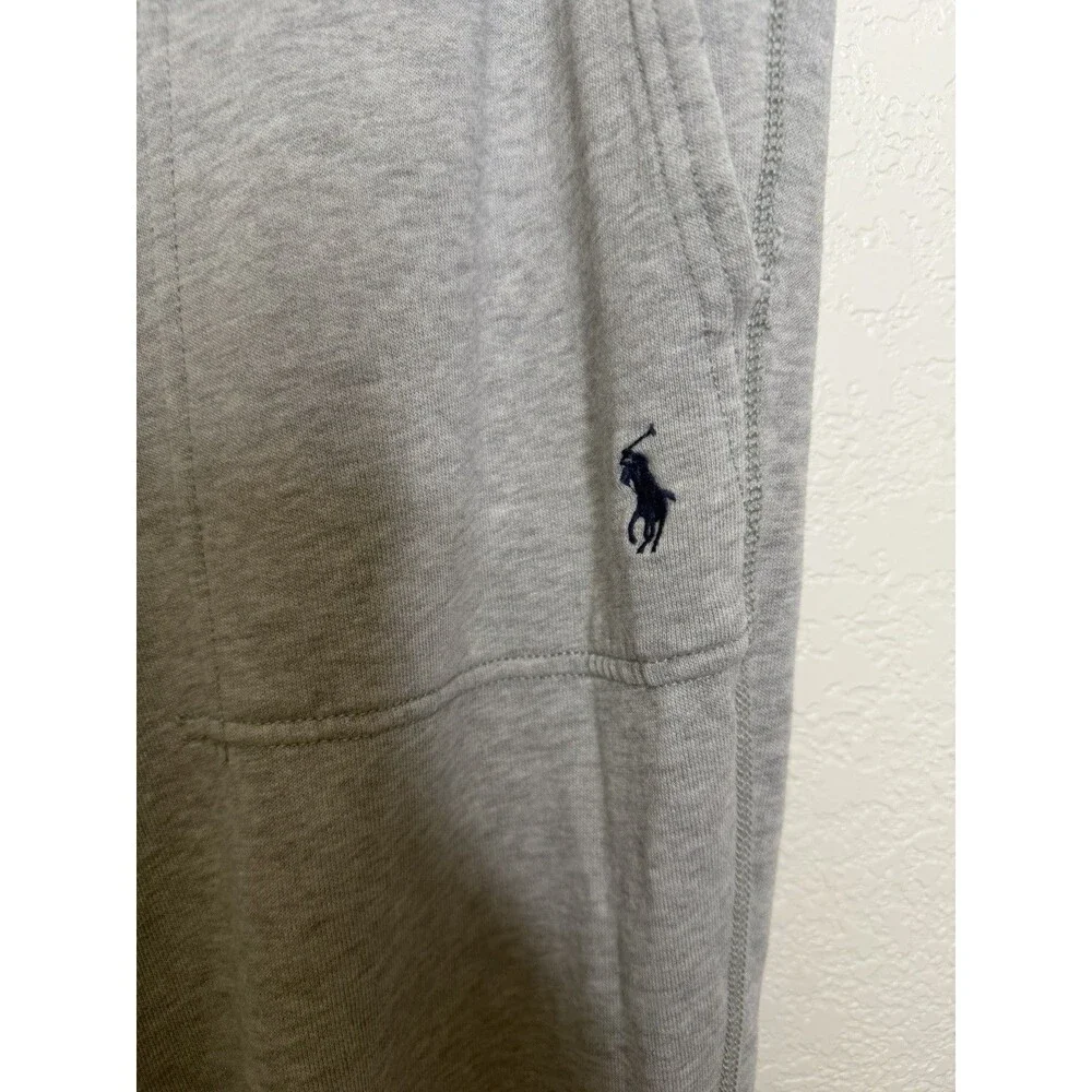 POLO Ralph Lauren Men’s Grey Sweat Pants Joggers Sz L Athletic Athleisure Gym